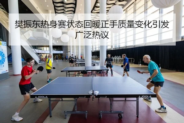樊振东热身赛状态回暖正手质量变化引发广泛热议